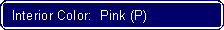 Flowchart: Alternate Process: Interior Color:  Pink (P)