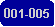 Rounded Rectangle: 001-005