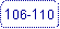 Rounded Rectangle: 106-110