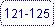 Rounded Rectangle: 121-125