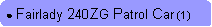 Rounded Rectangle: ● Fairlady 240ZG Patrol Car (1)