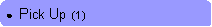 Rounded Rectangle: ●  Pick Up  (1)