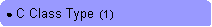 Rounded Rectangle: ● C Class Type  (1)