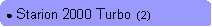 Rounded Rectangle: ● Starion 2000 Turbo  (2)