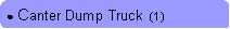 Rounded Rectangle: ● Canter Dump Truck  (1)