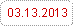 Rounded Rectangle: 03.13.2013