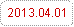 Rounded Rectangle: 2013.04.01
