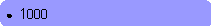 Rounded Rectangle: ●  1000