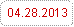Rounded Rectangle: 04.28.2013