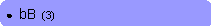 Rounded Rectangle: ●  bB  (3)