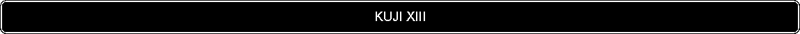 Flowchart: Alternate Process: KUJI XIII